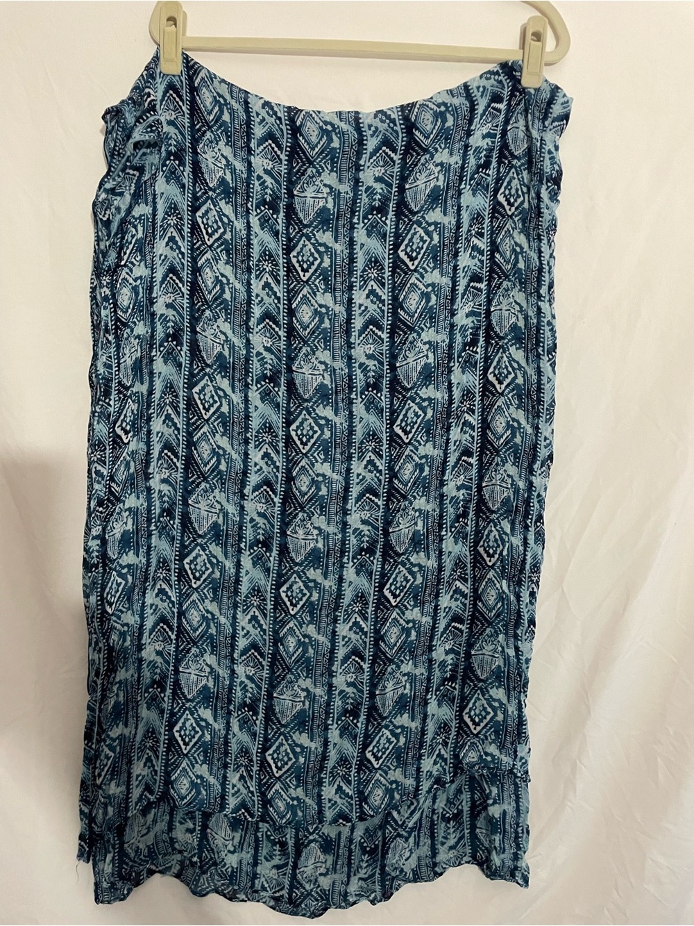 Caslon Blue Patterned Women's Scarf